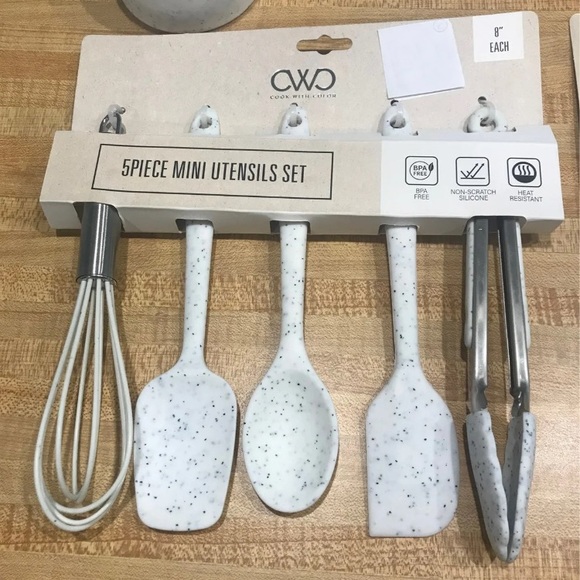 CWC Speckled Utensil Set 7pc - Picture 5 of 5
